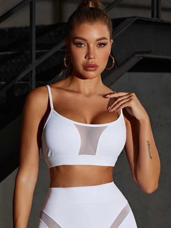 ❤ZASUWA Female Super Sexy Unique Mesh Hip-lift Tracksuit