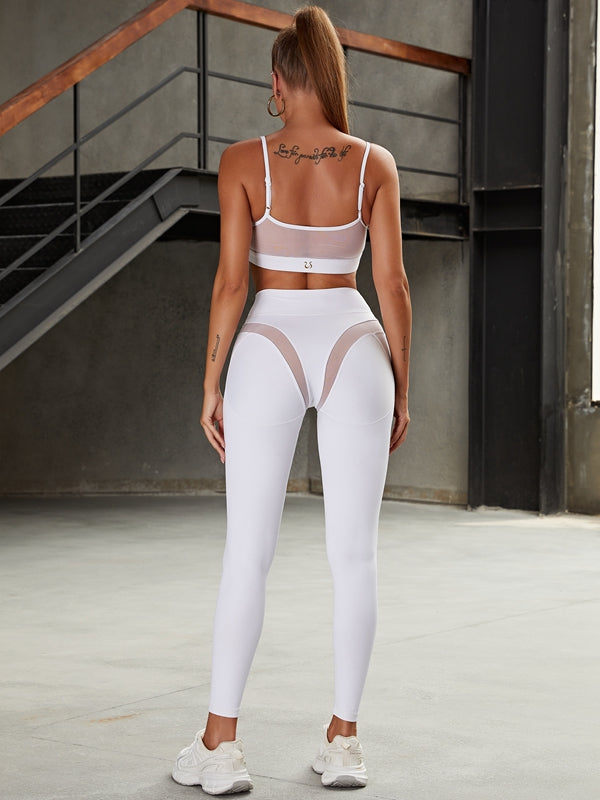 ❤ZASUWA Female Super Sexy Unique Mesh Hip-lift Tracksuit