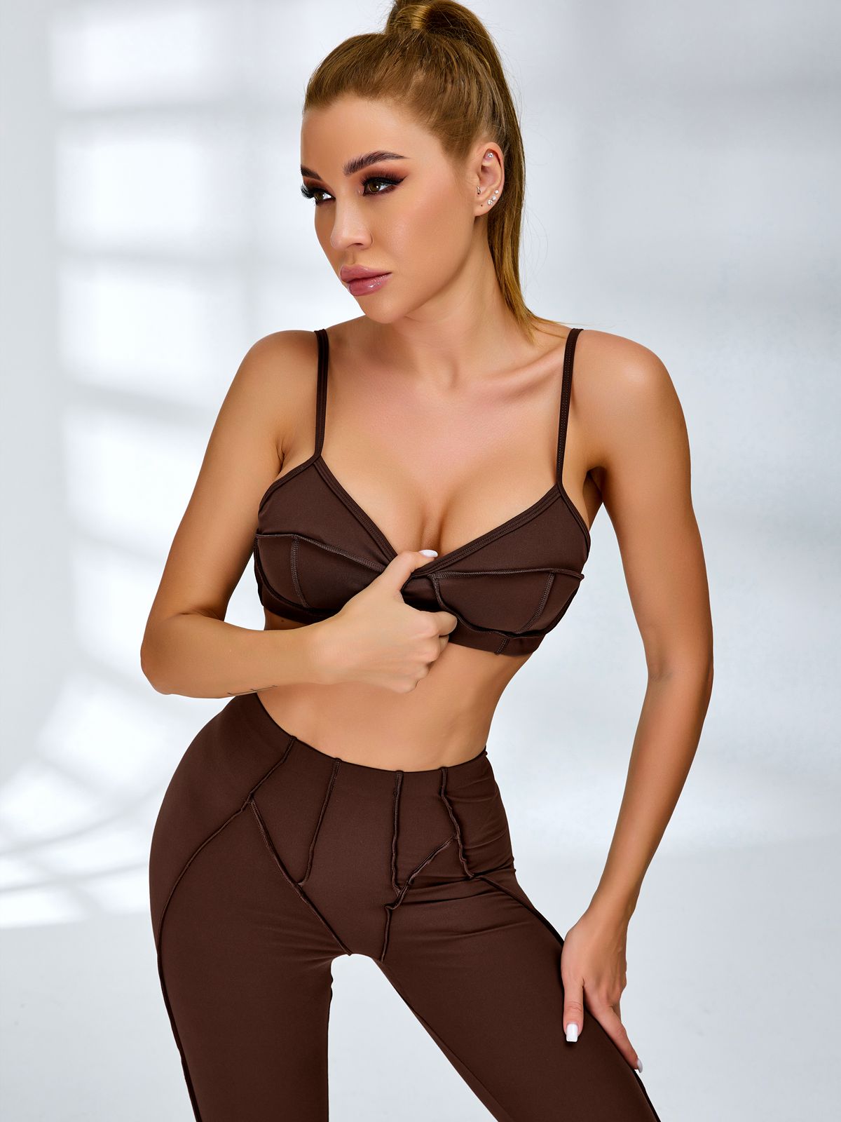 ZASUWA Female Super “Future Interstellar” Stylish&Sexy Push Up Hip-lift Tracksuit